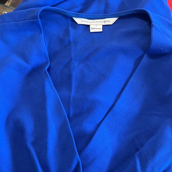 Diane Von Furstenberg Leora Draped Jersey Dress - Picture 4 of 6